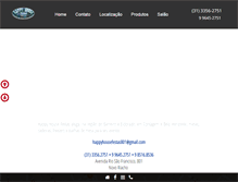 Tablet Screenshot of happyhousefestas.com.br